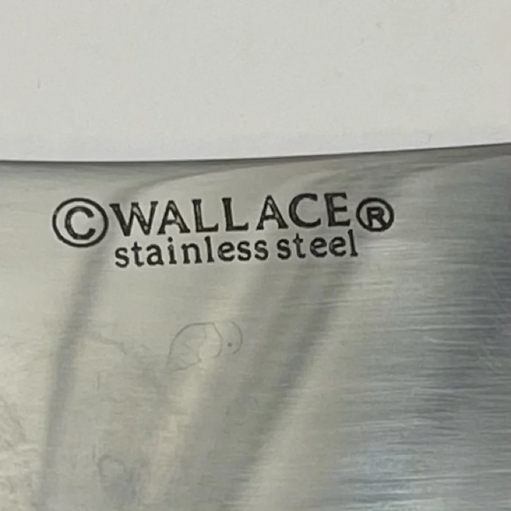 Wallace Silversmiths Silver Plated Holiday Snowman Cheese/ Butter Spreader